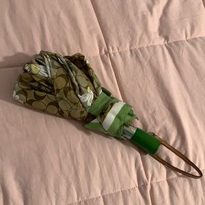 Coach brand sunflower umbrella